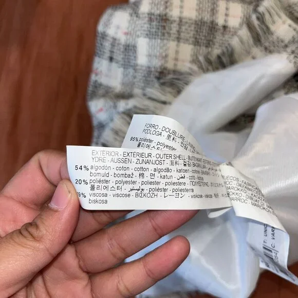 Zara Wome weed  Fringe Dress Muli Color  XS - Picture 13 of 14